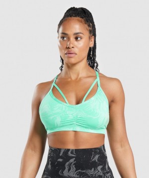 Sports Bras Gymshark GS Power Sports Bra Turquesa | OCJSB3861