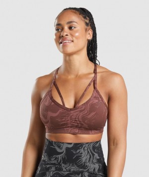 Sports Bras Gymshark GS Power Sports Bra Marrones | PLWTK4193