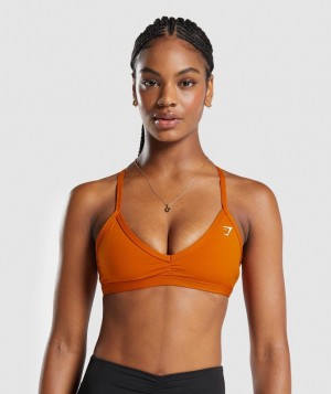 Sports Bras Gymshark Minimal Sports Bra Naranjas | PBHKW0518