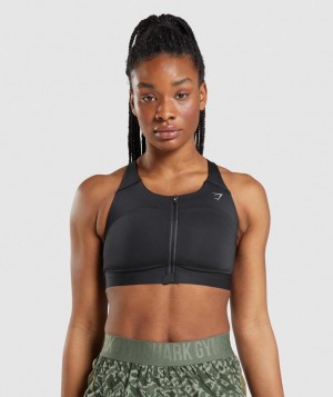 Sports Bras Gymshark Speed Sports Bra Negras | HFIVW1352