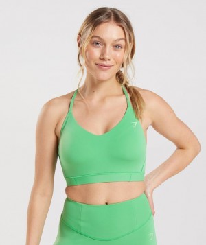 Sports Bras Gymshark Studio Sports Bra Verde | UEFRK8935