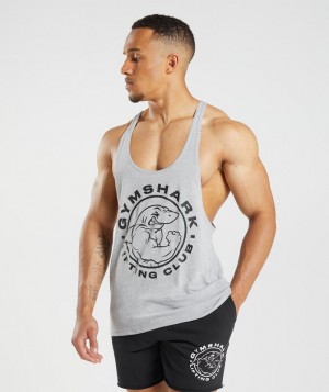 Stringer Gymshark Legacy Stringer Gris Claro | TRFYP5972