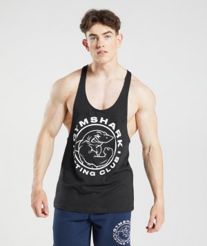 Stringer Gymshark Legacy Stringer Negras | TNCFB1836