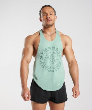 Stringer Gymshark Legacy Stringer Verde | BMUHG9072