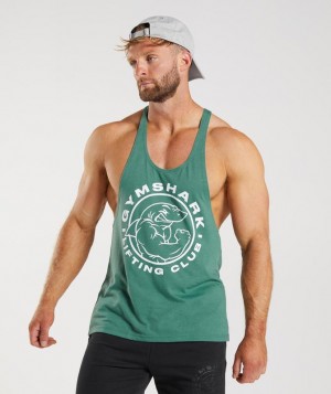 Stringer Gymshark Legacy Stringer Verde | SDEIZ5243