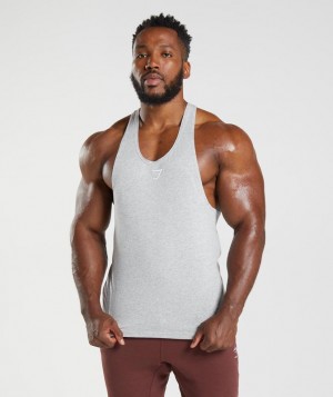 Stringer Gymshark React Stringer Gris Claro | GOSKT7258