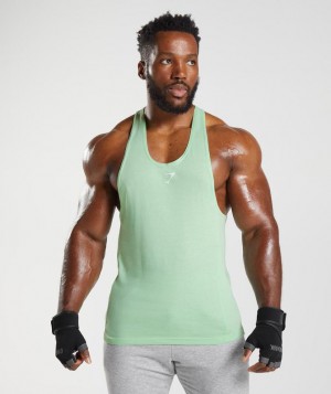 Stringer Gymshark React Stringer Verde | ZFIKH2158