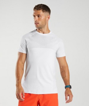 T-Shirts Gymshark Apex Seamless T-Shirt Gris | OZPRH9305