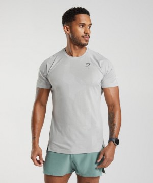 T-Shirts Gymshark Apex T-Shirt Verde Menta Gris | LFTGD4530