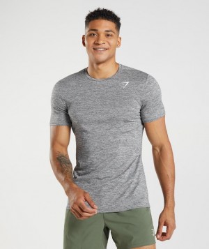 T-Shirts Gymshark Arrival Marl T-Shirt Gris | CBMDG4273