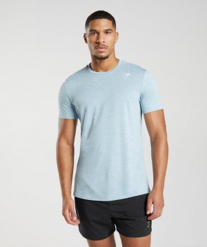 T-Shirts Gymshark Arrival T-Shirt Azules | ZSLDX4918