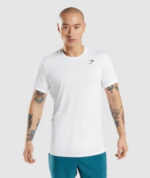 T-Shirts Gymshark Arrival T-Shirt Blancas | WBOPF9635