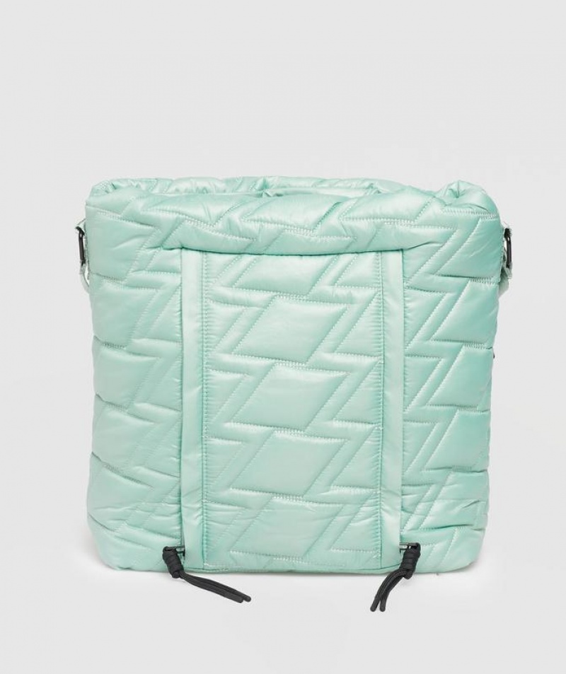 All Bags Gymshark Acolchado Yoga Tote Frost Teal | UAHYM8629