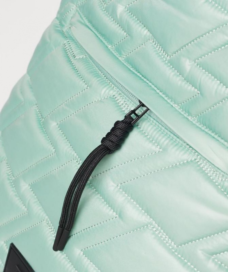 All Bags Gymshark Acolchado Yoga Tote Frost Teal | UAHYM8629