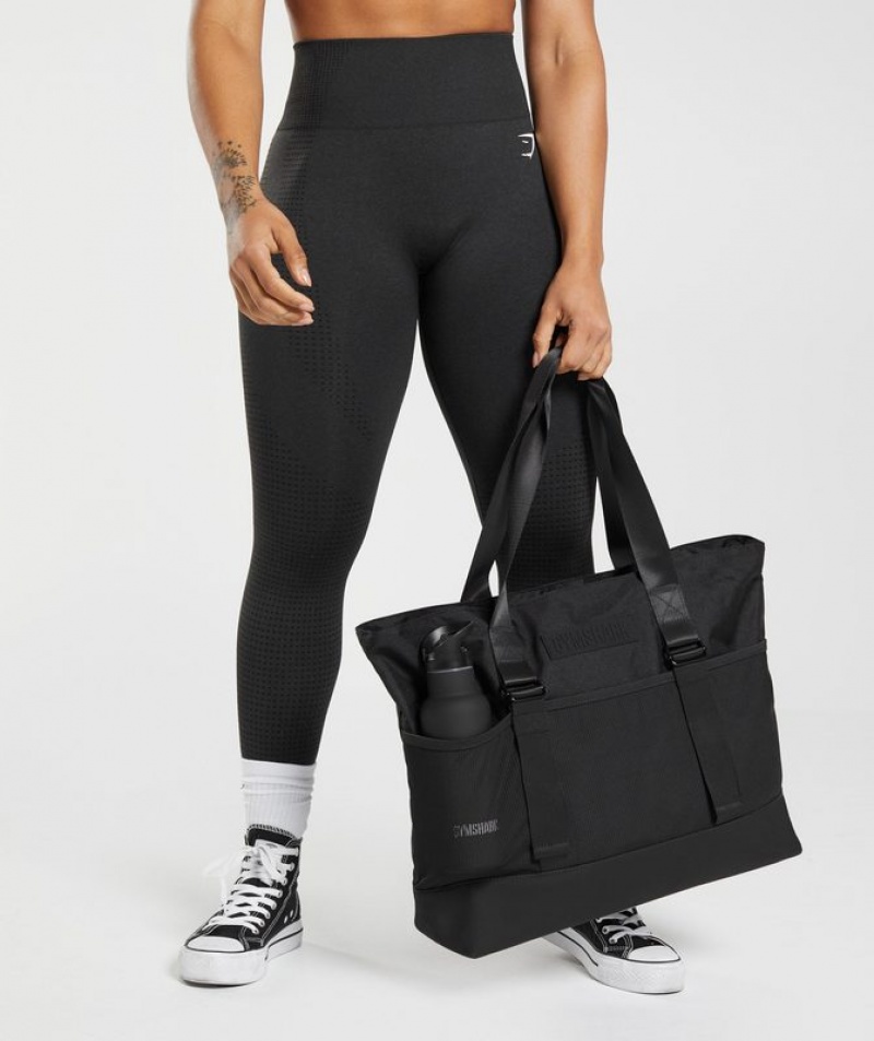 All Bags Gymshark Everyday Tote Negras | ZBMFJ3578