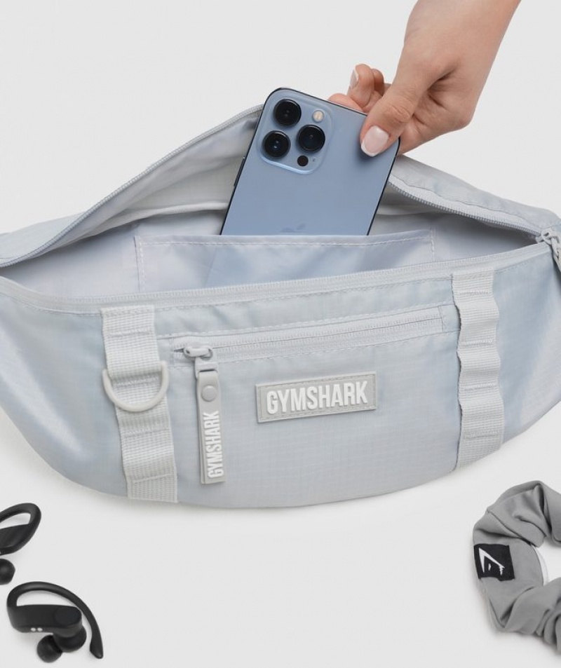 All Bags Gymshark Sleek Sling Bag Gris Claro | LGUQS1509