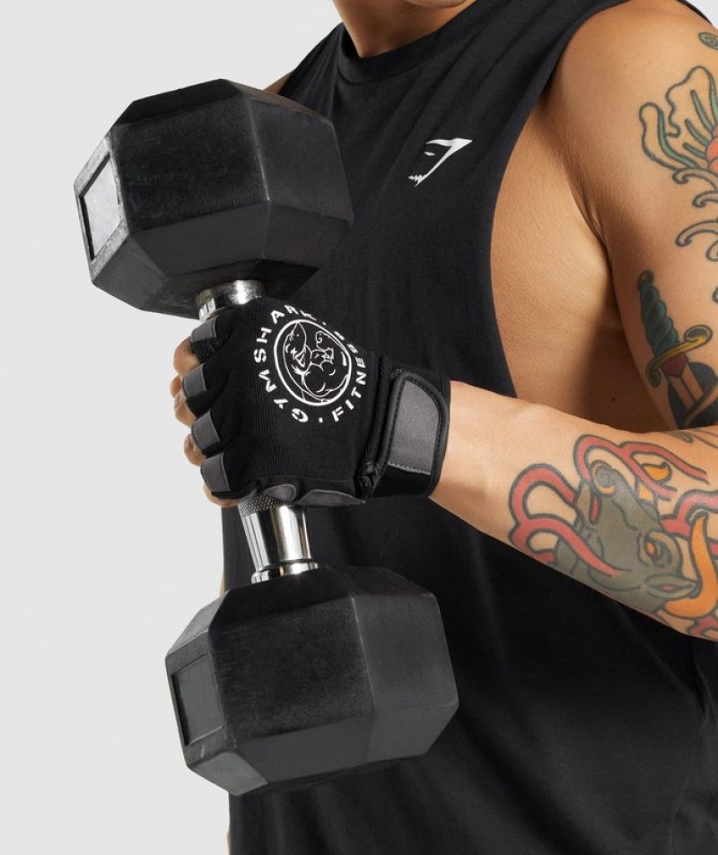 All Equipment Gymshark Legacy Lifting Gloves Negras | DITCZ7604