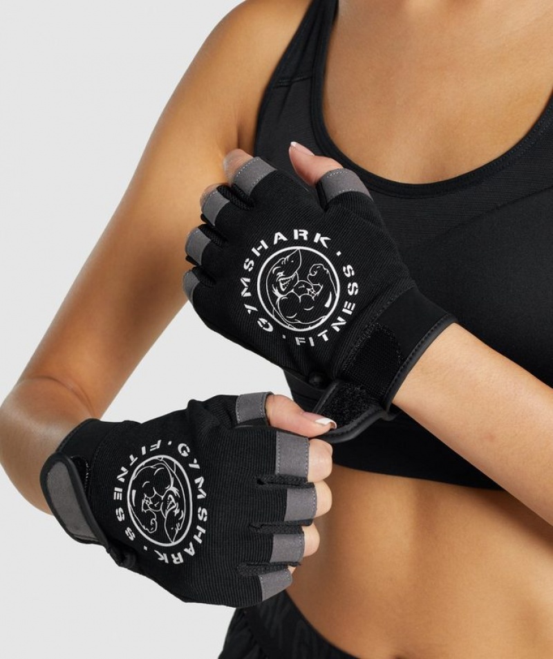 All Equipment Gymshark Legacy Lifting Gloves Negras | DITCZ7604