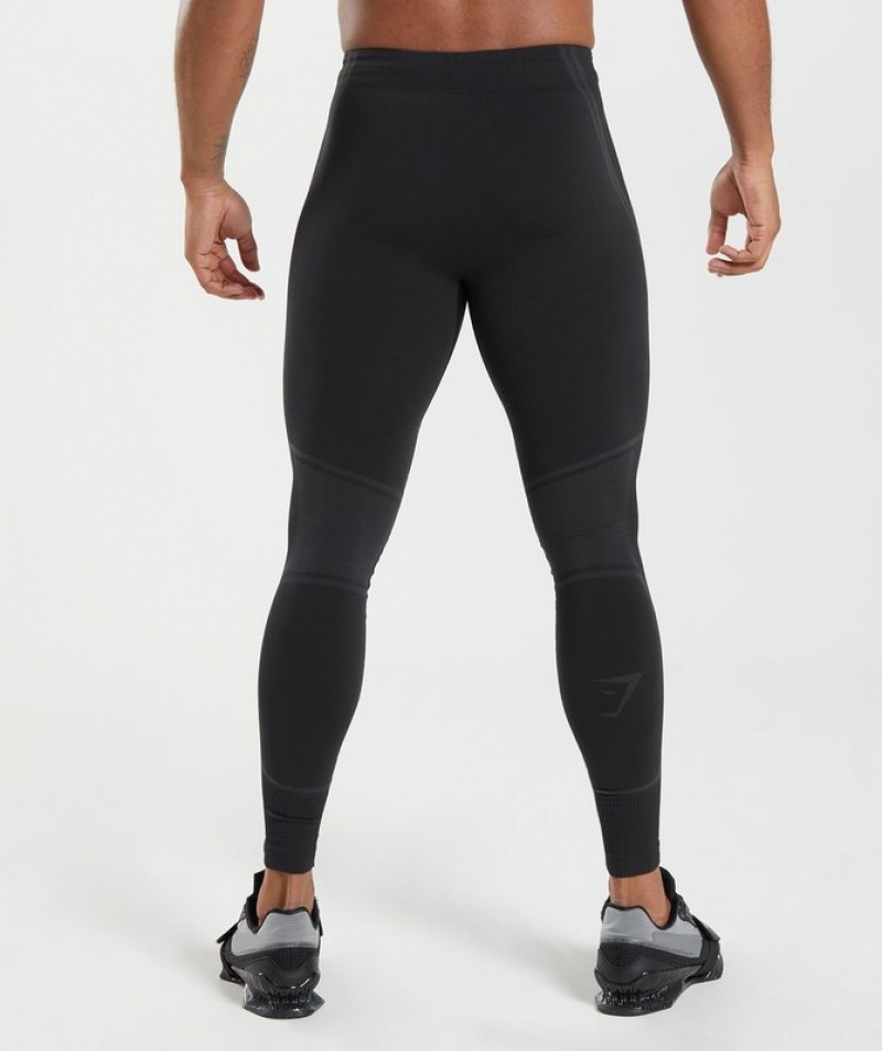 Baselayer Gymshark 315 Seamless Tights Gris | CXGAR1876