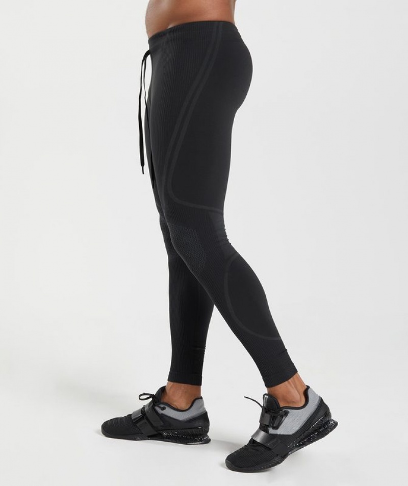 Baselayer Gymshark 315 Seamless Tights Gris | CXGAR1876