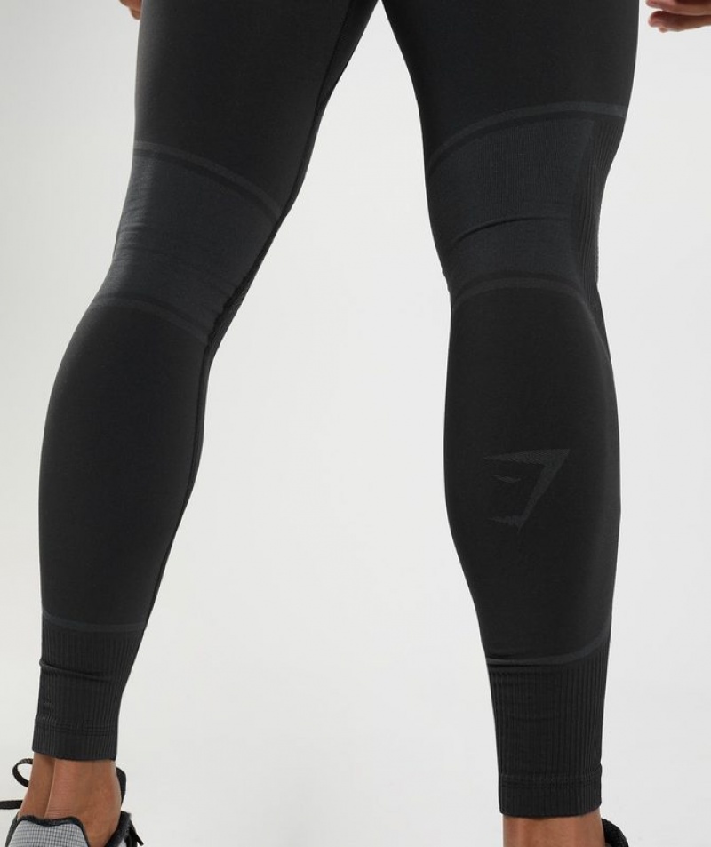 Baselayer Gymshark 315 Seamless Tights Gris | CXGAR1876