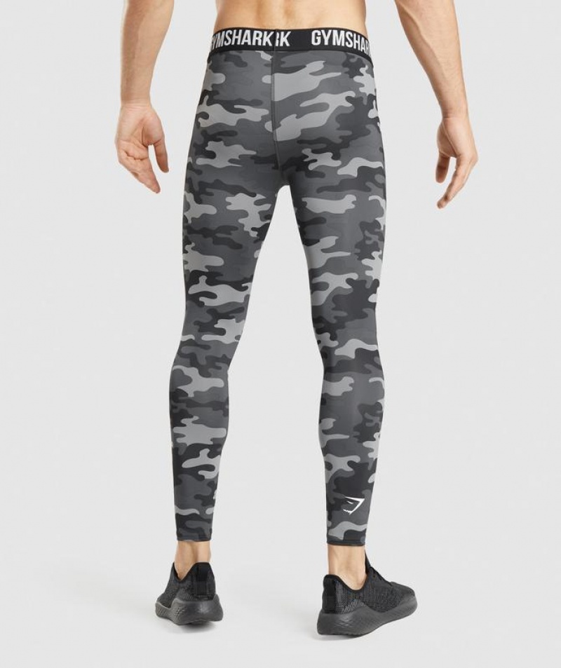 Baselayer Gymshark Element Baselayer Leggings Gris | IXGWD2160