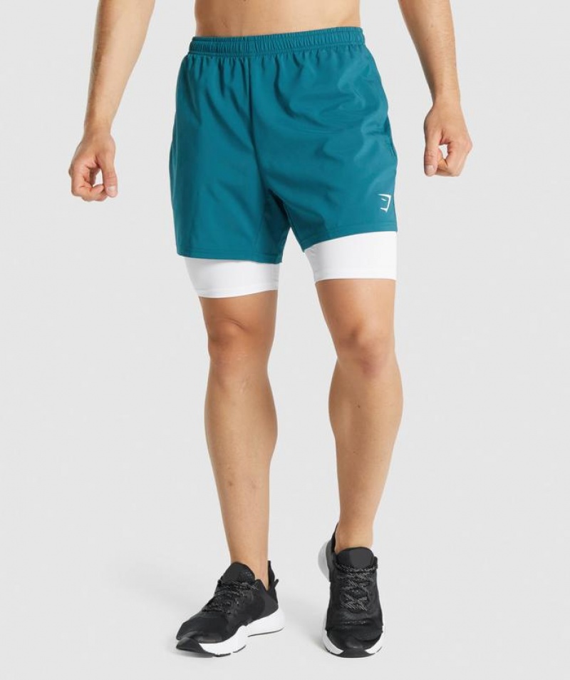 Baselayer Gymshark Element Baselayer Shorts Blancas | LVOQM4820