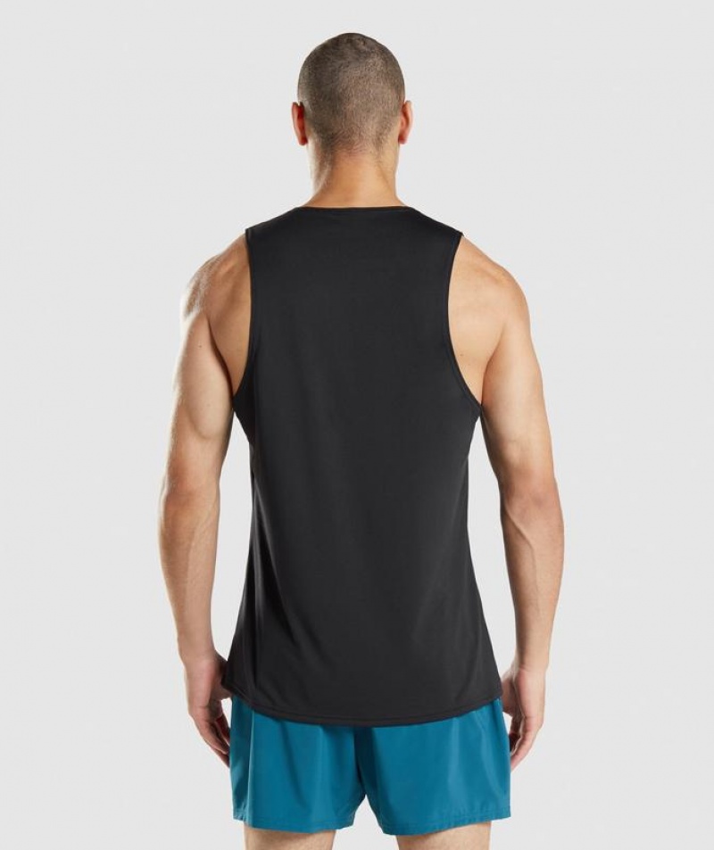 Camiseta Tirantes Gymshark Arrival Tank Negras | SDXBW5013