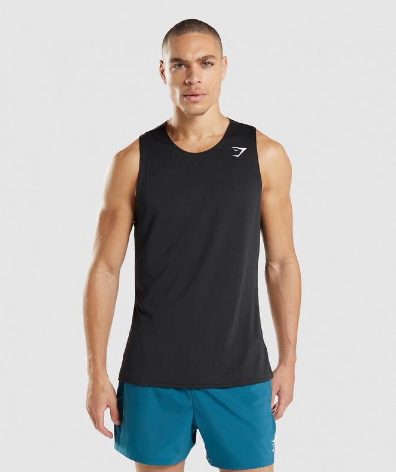 Camiseta Tirantes Gymshark Arrival Tank Negras | SDXBW5013