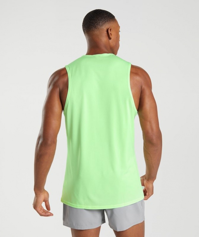 Camiseta Tirantes Gymshark Arrival Tank Verde Menta | DXFGW6183