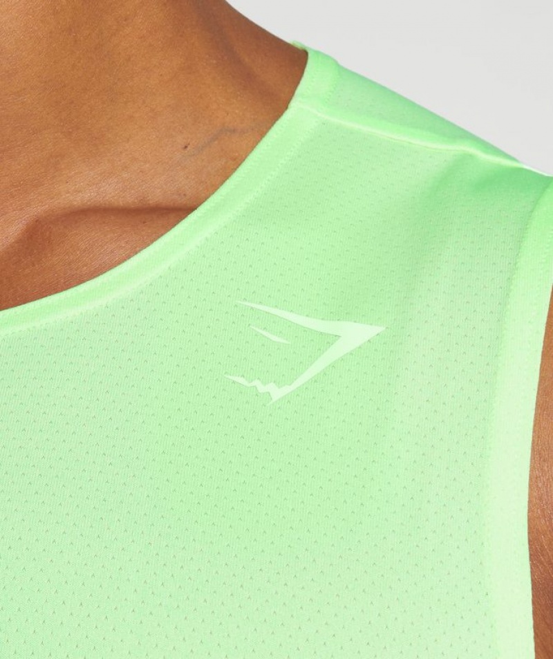 Camiseta Tirantes Gymshark Arrival Tank Verde Menta | DXFGW6183