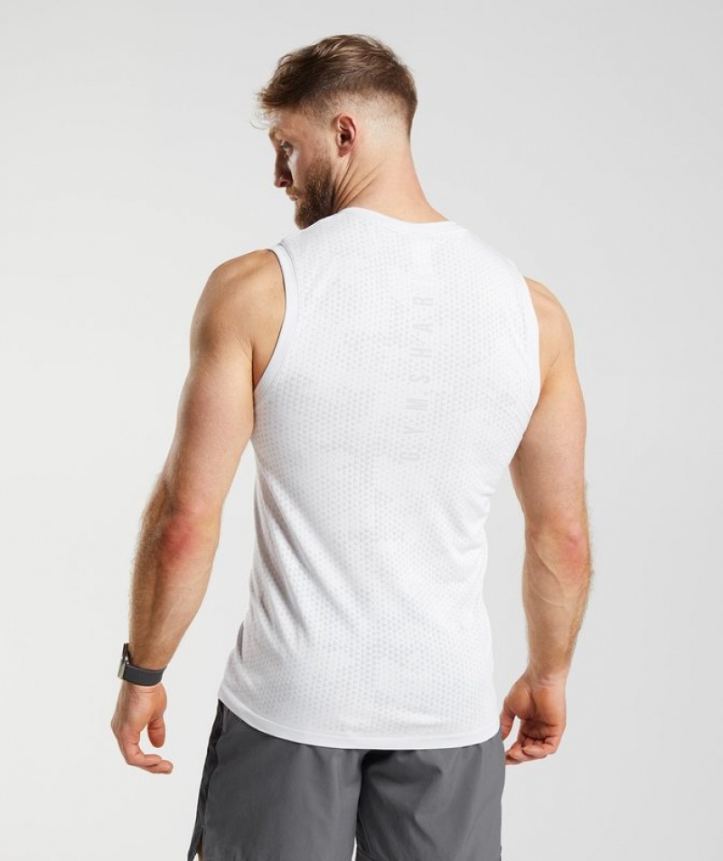 Camiseta Tirantes Gymshark Deporte Seamless Tank Gris | ZJRCL0143