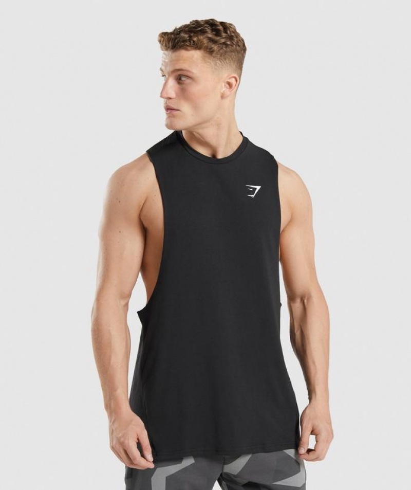 Drop Armhole Tank Gymshark Critical 2.0 Drop Arm Tank Negras | ZDUMQ8347