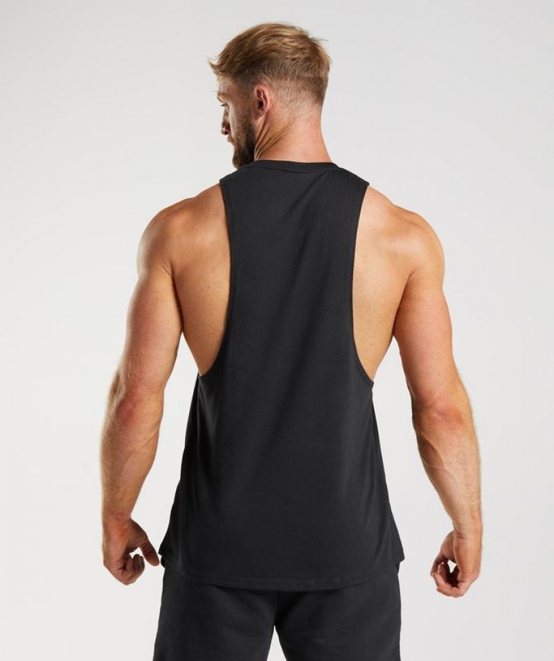 Drop Armhole Tank Gymshark Legacy Drop Arm Tank Negras | ZRJKB5641