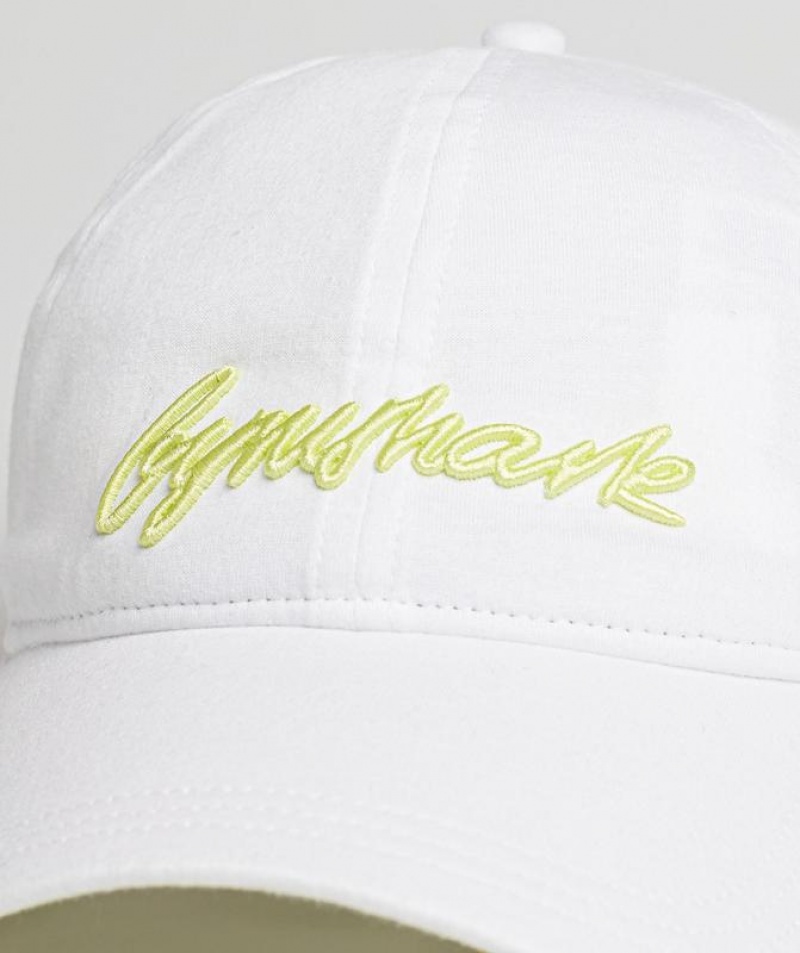 Gorras Gymshark Handwriting Baseball Cap Verde | SNMCR7345