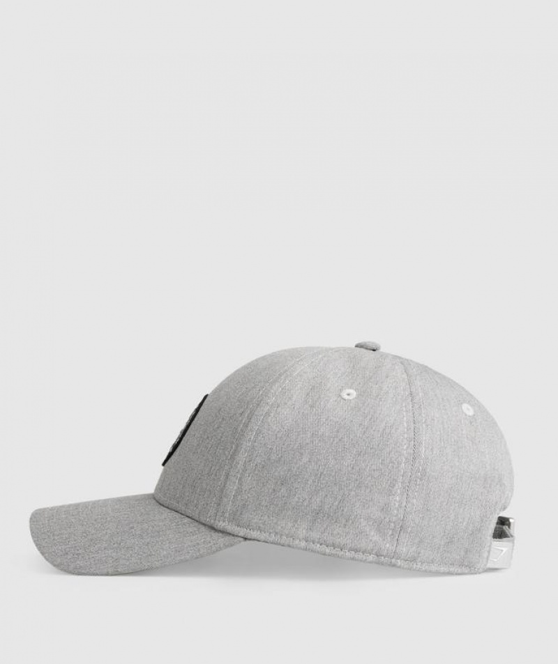 Gorras Gymshark Legacy Cap Gris Claro | GURVF1835