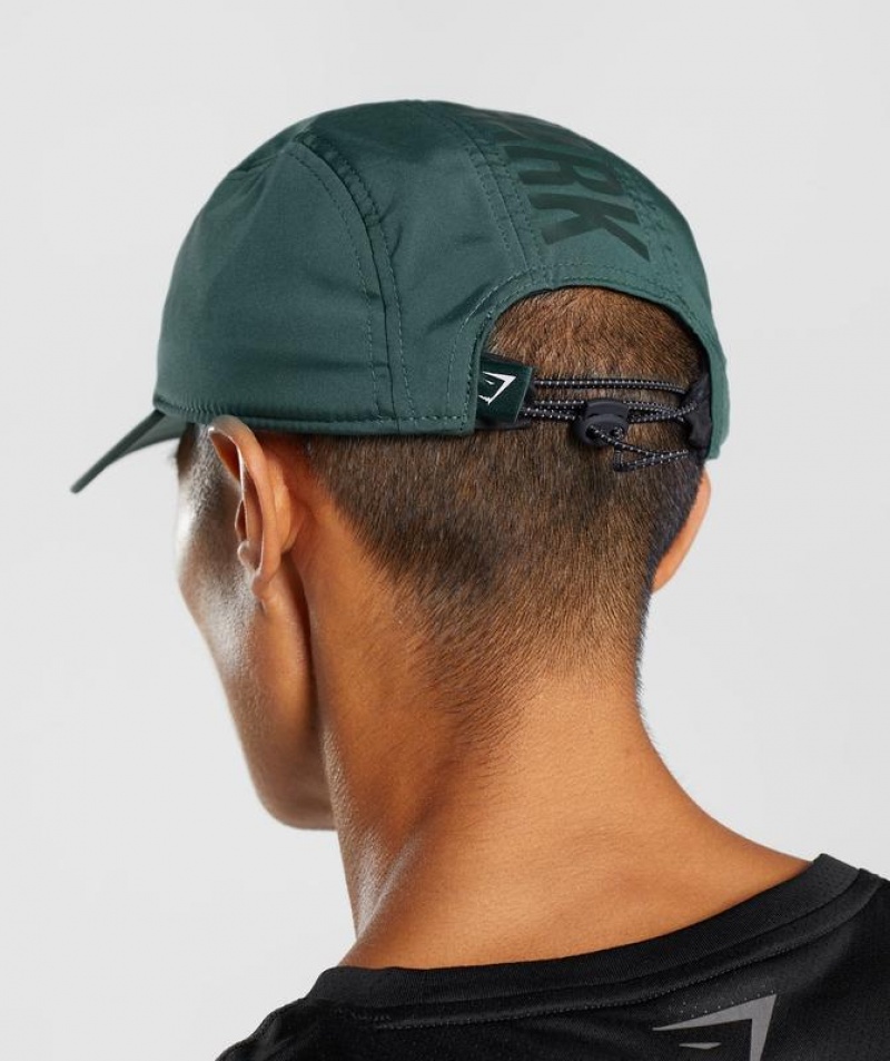 Gorras Gymshark Logo 5 Panel Cap Obsidian Verde | DIRZA9170