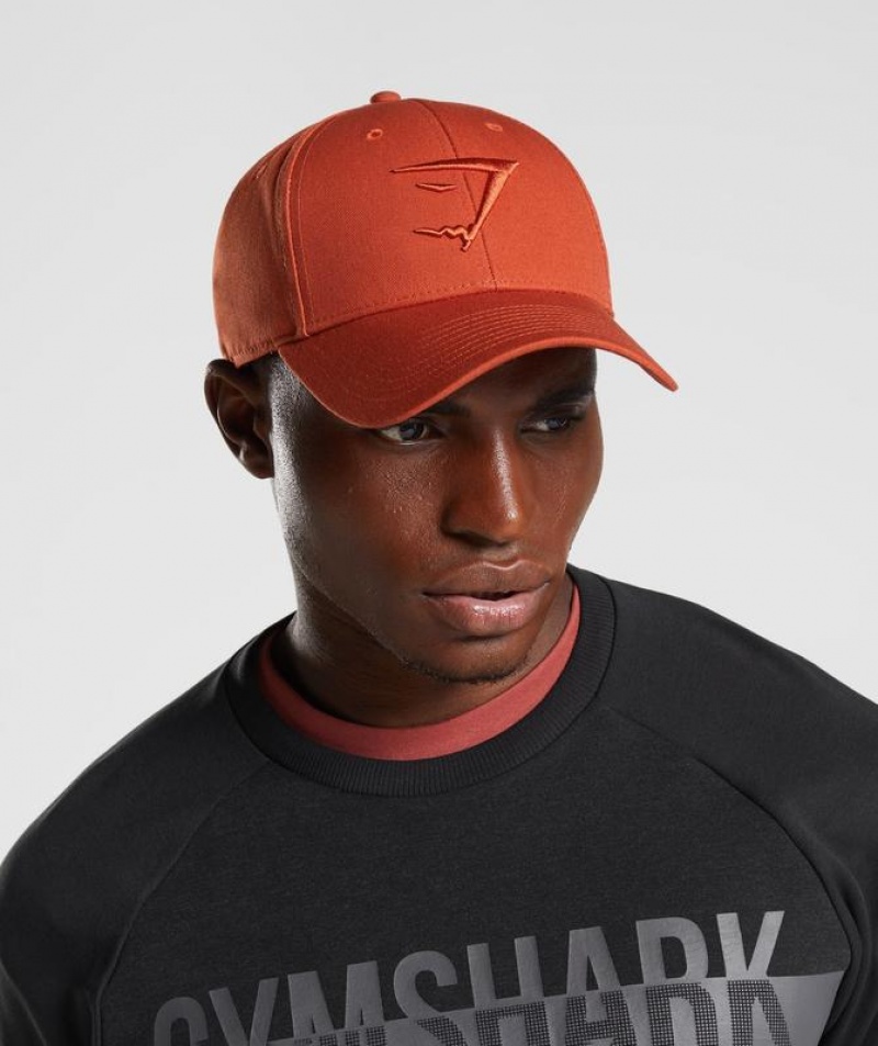 Gorras Gymshark Sharkhead Cap Rojas | ABUMQ1547