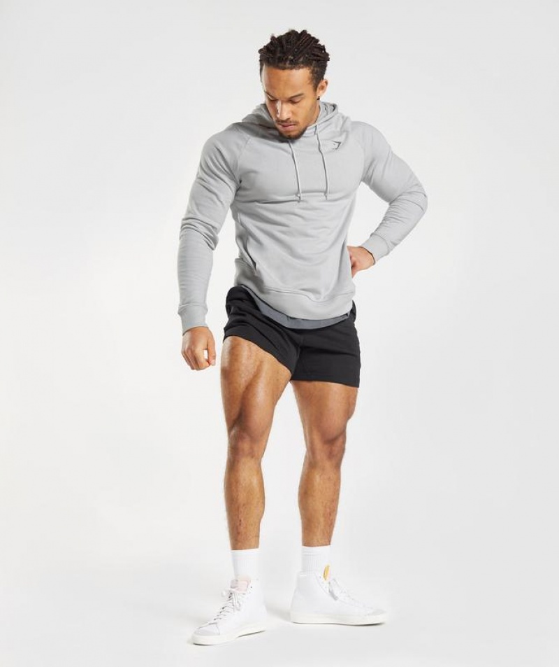 Hoodies Gymshark Bold Hoodie Gris Claro | UKICJ5721