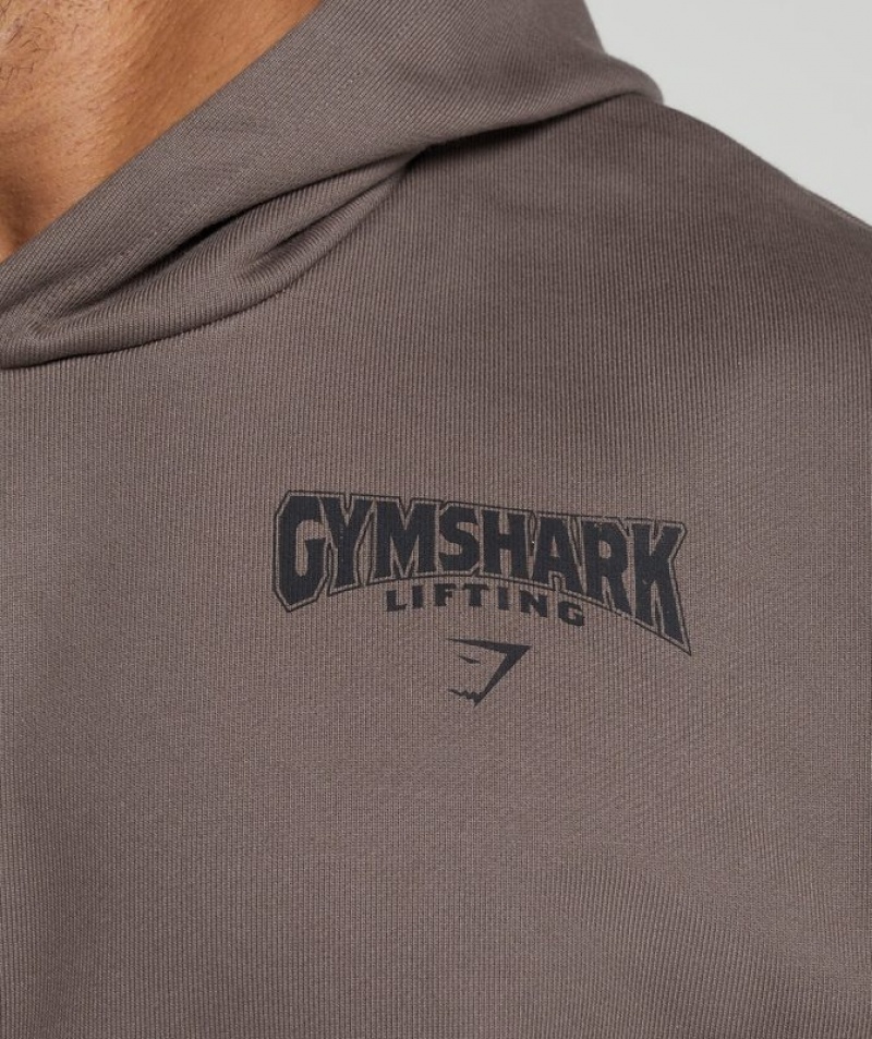 Hoodies Gymshark Committed to the Craft Hoodie Marrones | AJSFK5702