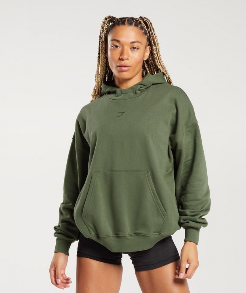 Hoodies Gymshark Committed to the Craft Hoodie Verde | IXPNM3056