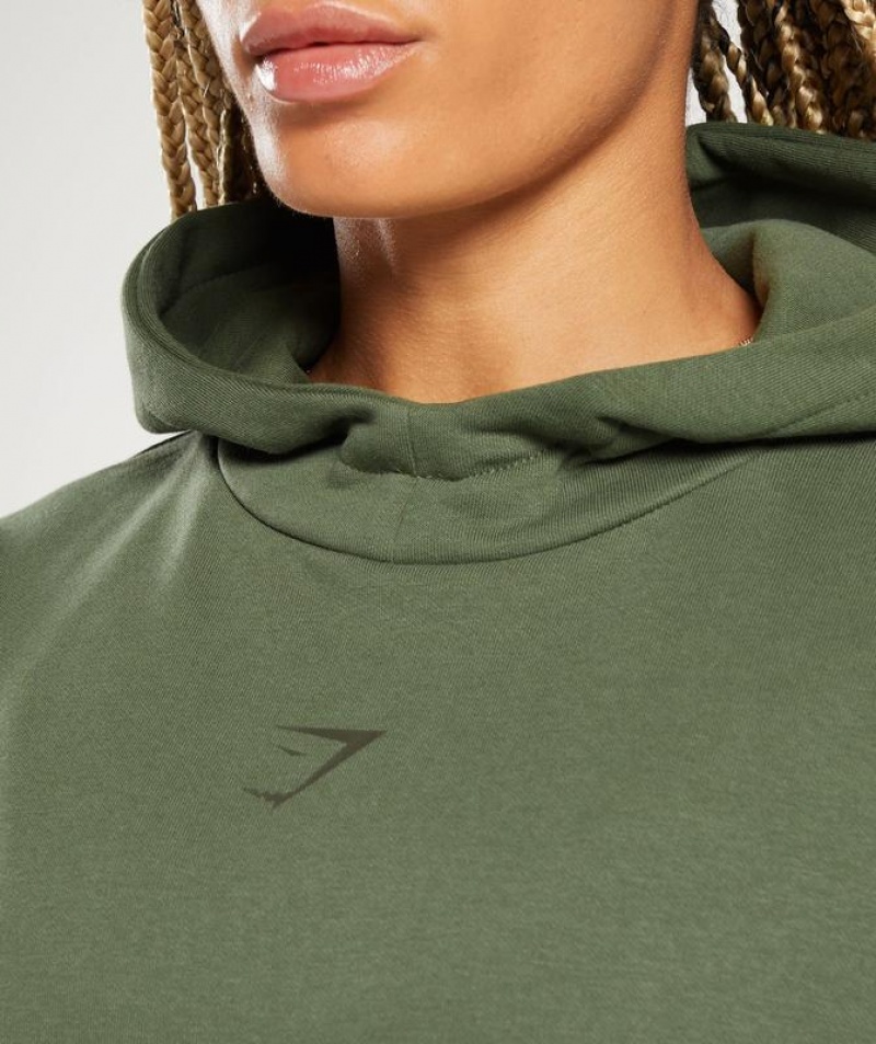 Hoodies Gymshark Committed to the Craft Hoodie Verde | IXPNM3056