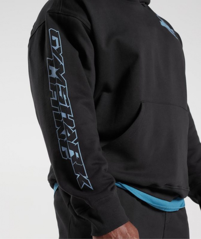 Hoodies Gymshark Intergalactic Lifting Hoodie Negras | AHRGP1329