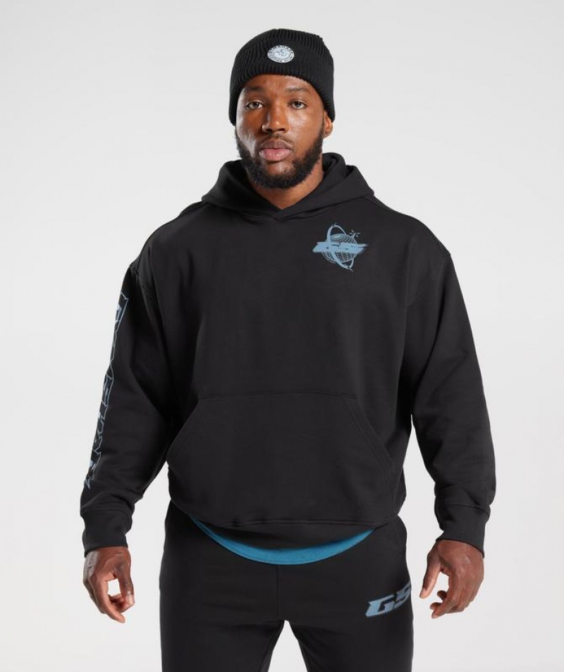 Hoodies Gymshark Intergalactic Lifting Hoodie Negras | AHRGP1329