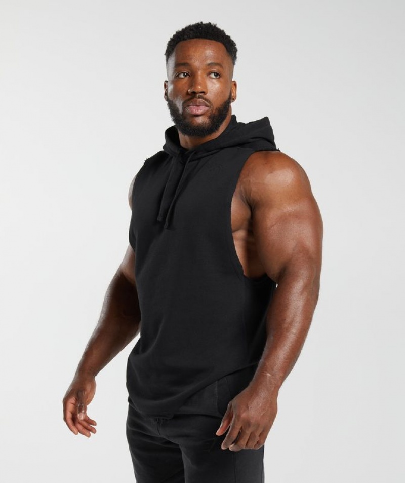 Hoodies Gymshark Legacy Drop Arm Hoodie Negras | EVHZC2643