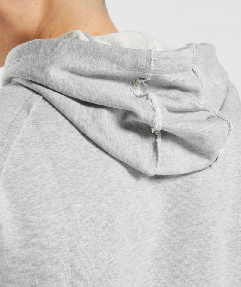 Hoodies Gymshark Legacy Hoodie Gris Claro | UJHIA5149