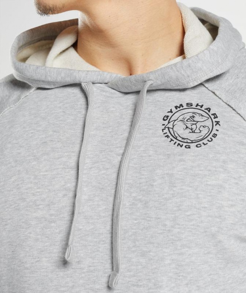 Hoodies Gymshark Legacy Hoodie Gris Claro | UJHIA5149