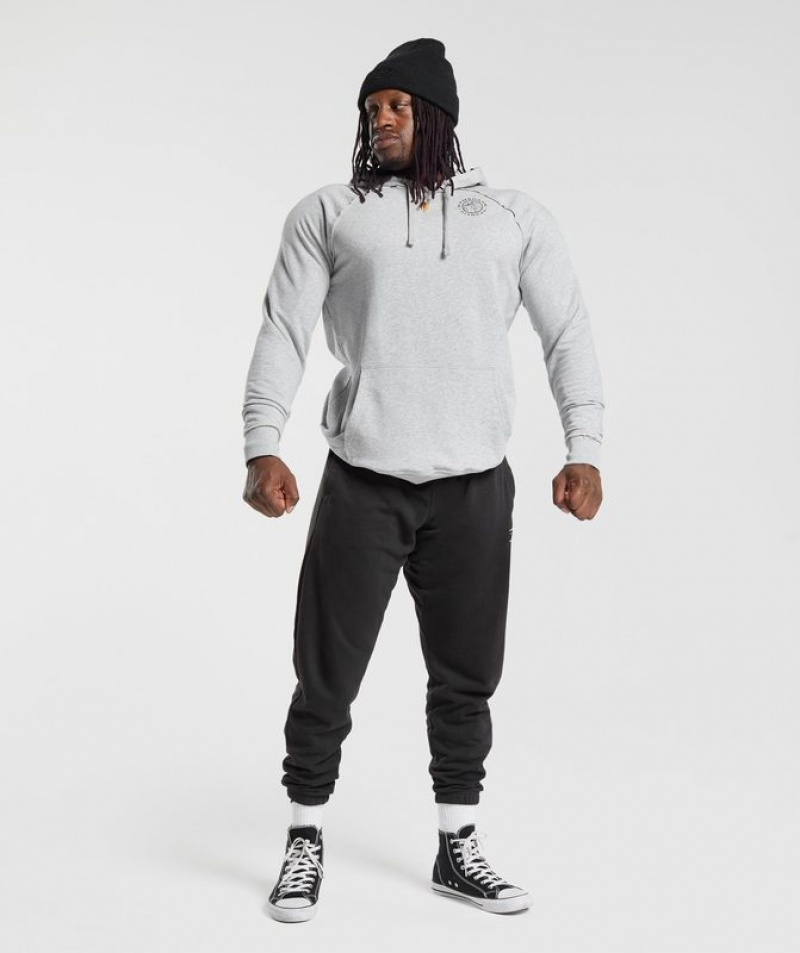 Hoodies Gymshark Legacy Hoodie Gris Claro | WORQF1205