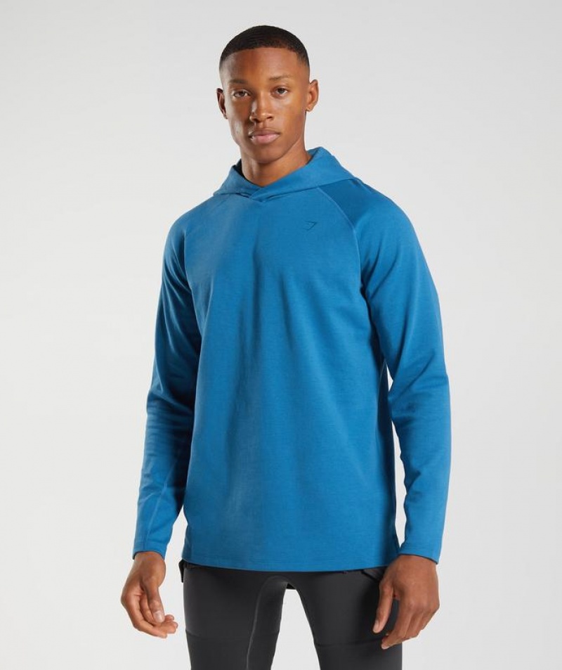 Hoodies Gymshark Studio Hoodie Azules | EZBYP8306