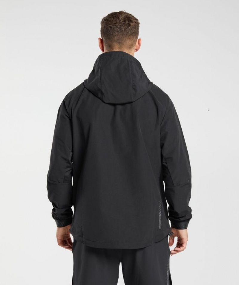 Jackets / Outerwear Gymshark Apex Jacket Negras | BDPIC6701